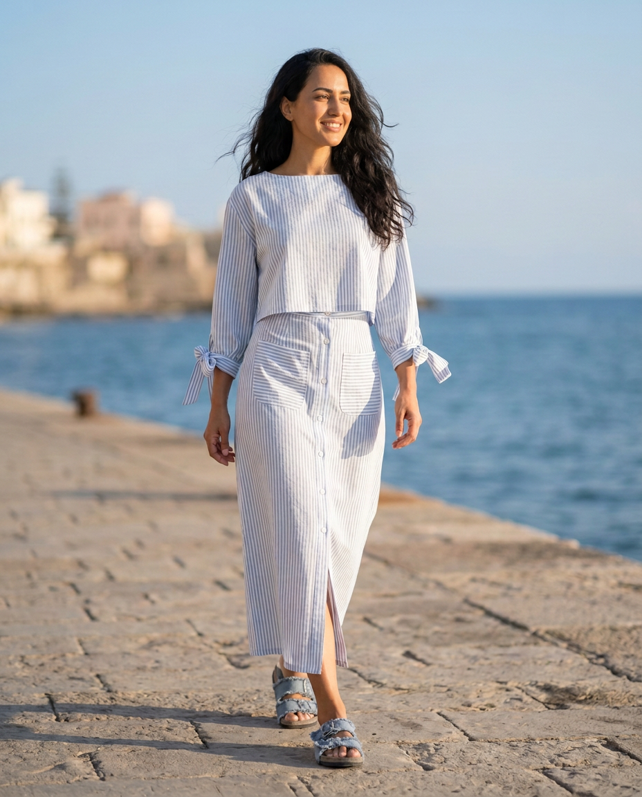 Daylight by the Sea modest outfit inspiration