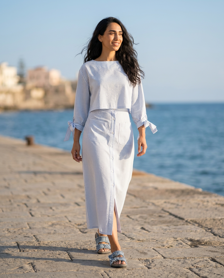Daylight by the Sea modest outfit inspiration
