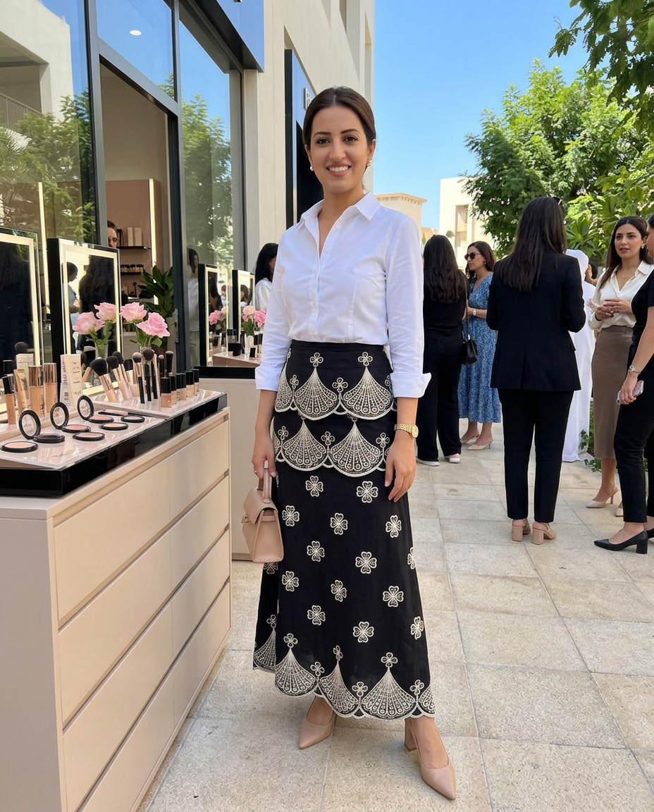 Beauty in Bloom — full look