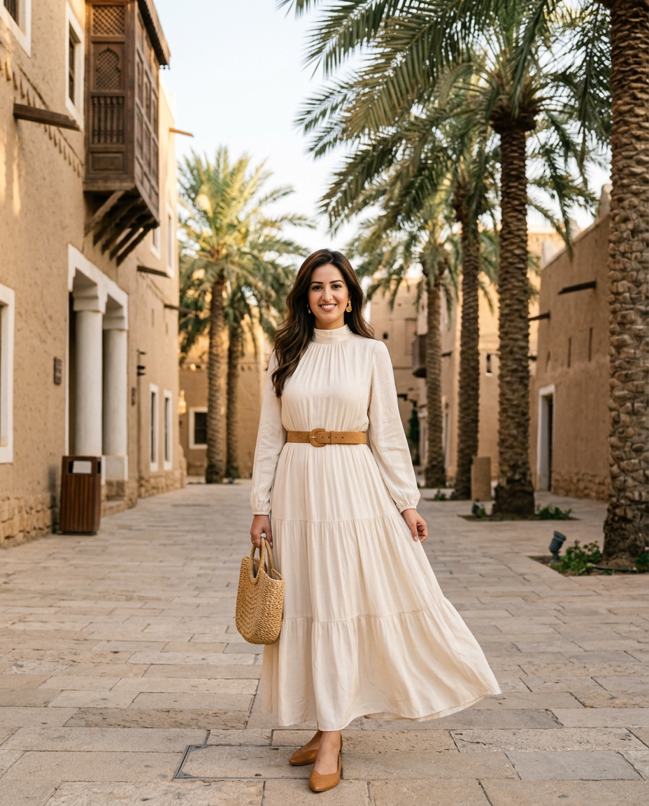 Diriyah Golden Hour — full look