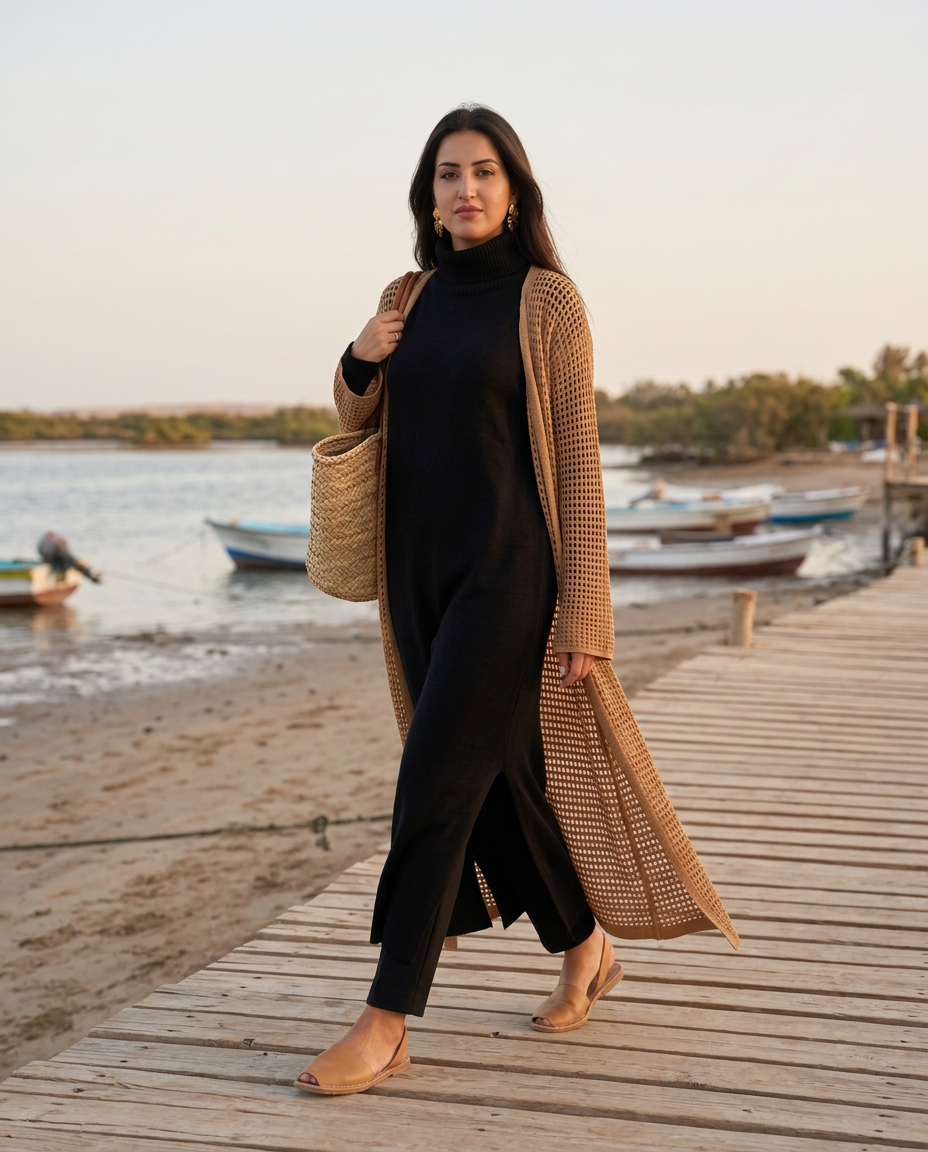 Sahel Golden Hour — full look